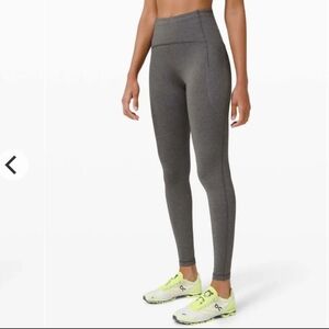 Lululemon Swift Speed High-rise tight 28 inch Heathered Black